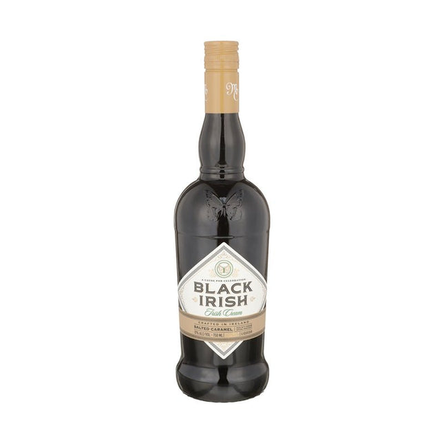 Black Irish Salted Caramel Irish Cream Liqueur 750ml - Uptown Spirits