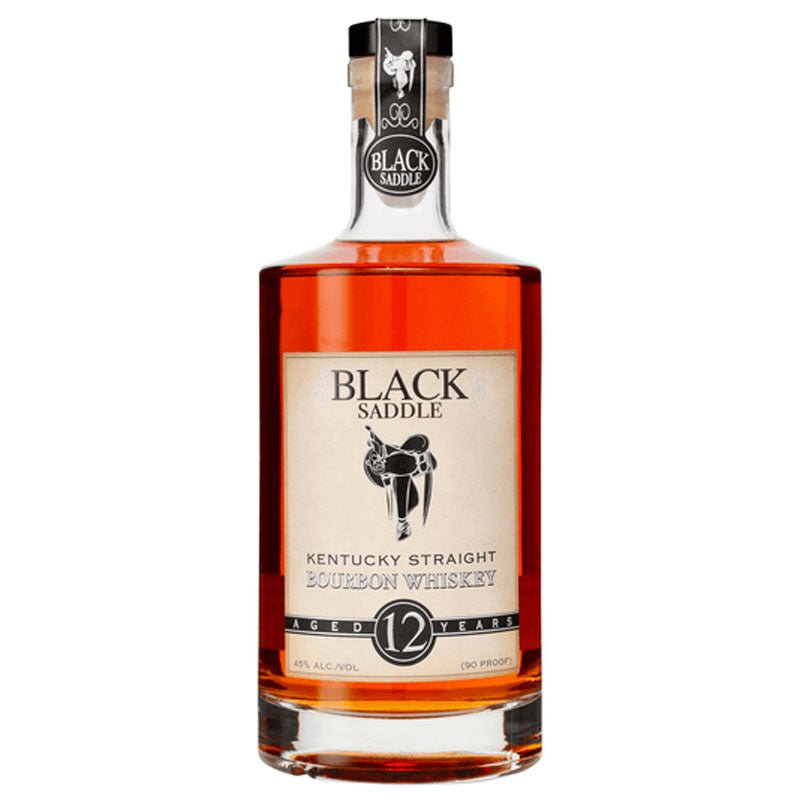 Black Saddle 12 Years Bourbon Whiskey 750ml - Uptown Spirits