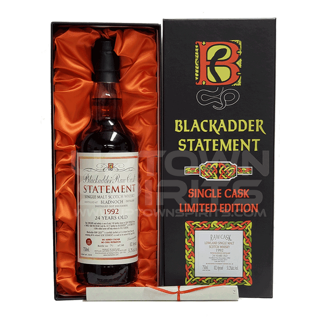 Blackadder Raw Cask Bladnoch 24 Year 1992 Scotch - Uptown Spirits