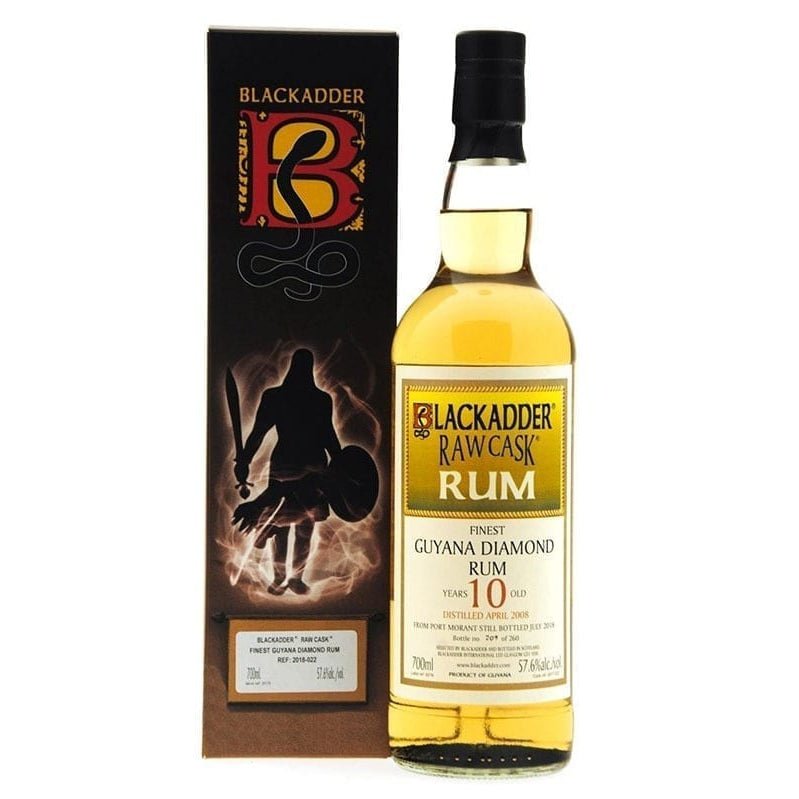 Blackadder Raw Cask Guyana Diamond Rum 10 Year Scotch - Uptown Spirits