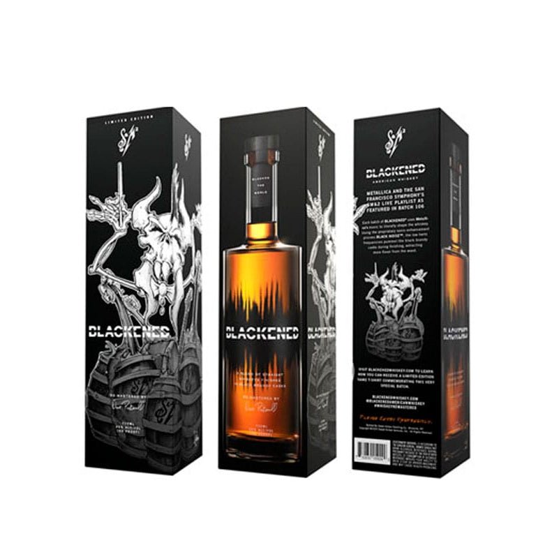 Blackened S&M2 American Metallica Whiskey Limited Edition - Uptown Spirits