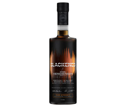 Blackened X Wes Henderson Limited Edition Bourbon Whiskey 750ml - Uptown Spirits