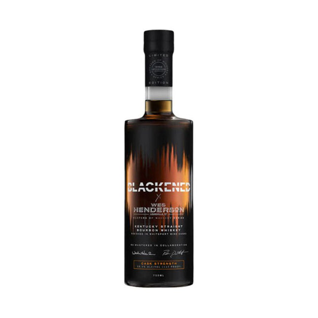 Blackened X Wes Henderson Limited Edition Bourbon Whiskey 750ml - Uptown Spirits