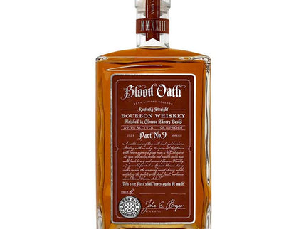 Blood Oath Pact No 9 Bourbon Whiskey 750ml - Uptown Spirits