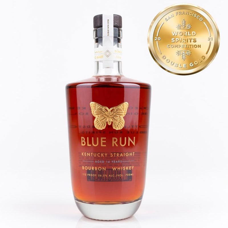 Blue Run 14 Years Bourbon Whiskey 750ml - Uptown Spirits