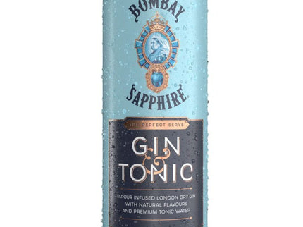 Bombay Sapphire Gin & Tonic Full Case 24/250ml - Uptown Spirits