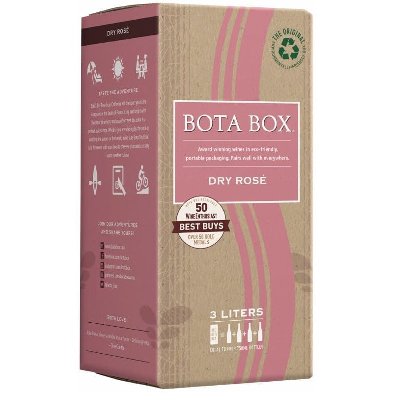 Bota Box Dry Rose 3L - Uptown Spirits