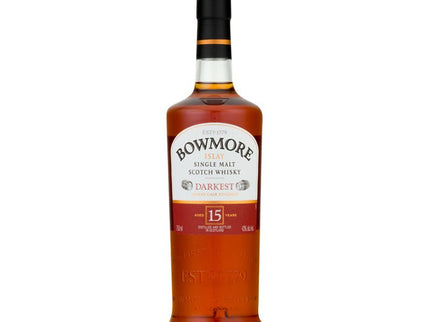 Bowmore 15 Year Darkest Malt Scotch Whiskey 750ml - Uptown Spirits