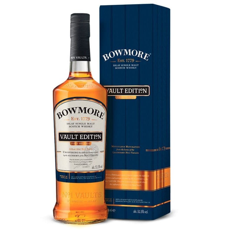Bowmore Vault Edition Atlantic Sea Salt Scotch Whiskey 750ml - Uptown Spirits