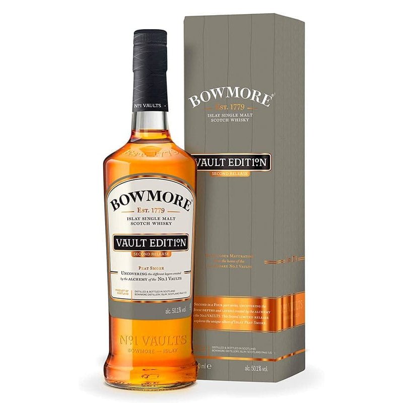 Bowmore Vault Edition Peat Smoke Scotch Whiskey 750ml - Uptown Spirits