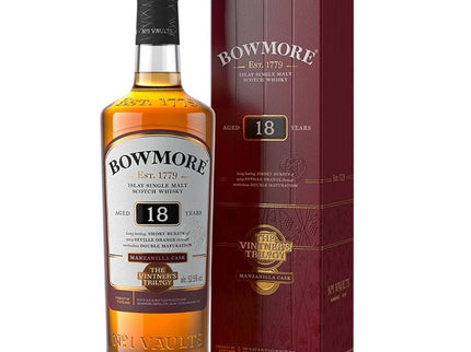 Bowmore Vintner’s Trilogy 18 Year Scotch Whiskey 750ml - Uptown Spirits