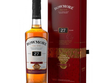 Bowmore Vintner’s Trilogy 27 Year Scotch Whiskey 750ml - Uptown Spirits