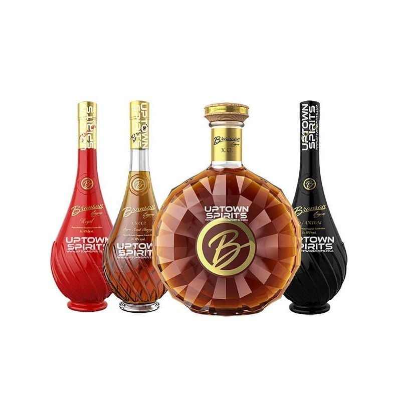 Branson Cognac Set | 50 Cent Cognac 4/750ml - Uptown Spirits