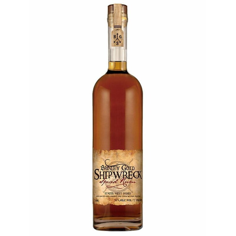 Brinley Gold Shipwreck Spiced Rum 750ml - Uptown Spirits