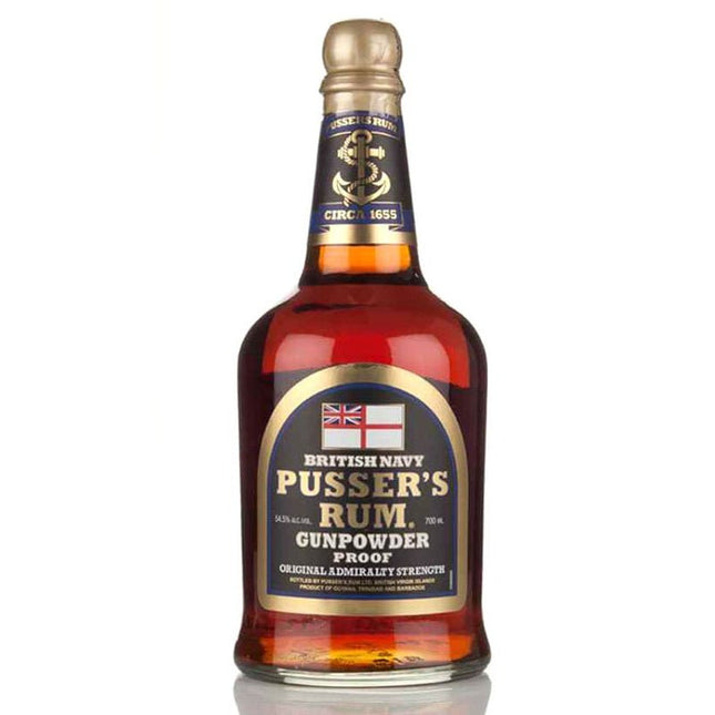 British Navy Pusser's Rum Gunpowder Proof 750ml - Uptown Spirits