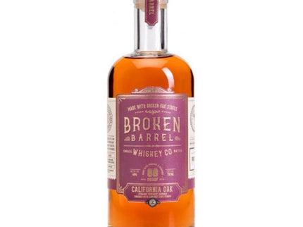 Broken Barrel California Oak Bourbon Whiskey 750ml - Uptown Spirits