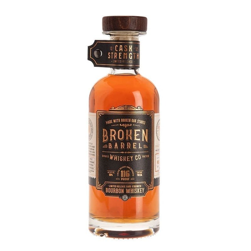 Broken Barrel Cask Strength Bourbon Whiskey - Uptown Spirits