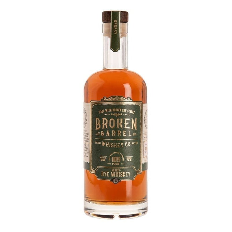 Broken Barrel Heresy Rye Whiskey 750ml - Uptown Spirits