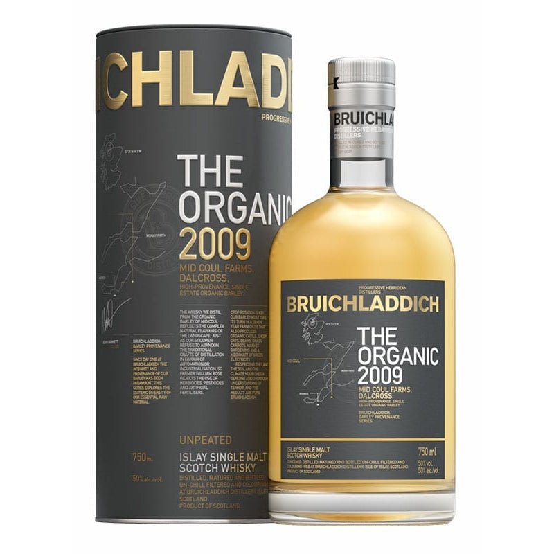 Bruichladdich The Organic 2009 Scotch Whiskey - Uptown Spirits