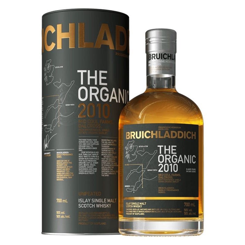 Bruichladdich The Organic 2010 Scotch Whiskey - Uptown Spirits