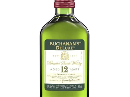 Buchanans 12 Years Deluxe Scotch Whiskey Mini Shot 50ml - Uptown Spirits
