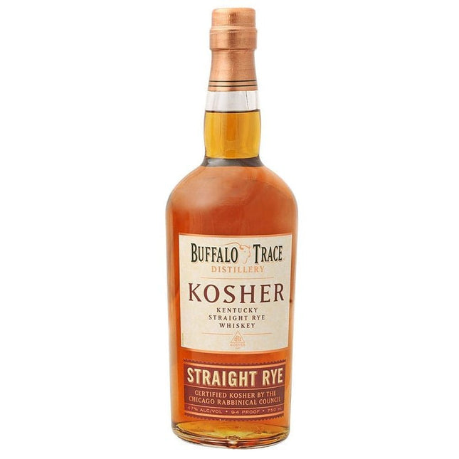 Buffalo Trace Kosher Straight Rye Whiskey 750ml - Uptown Spirits