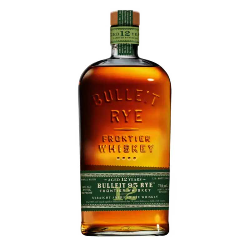Bulleit 12 Year Frontier Rye Whiskey 750ml - Uptown Spirits