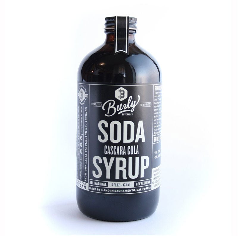 Burly Cascara Cola Syrup 473ml - Uptown Spirits