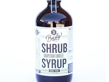 Burly Grapefruit Brulee Shrub Syrup 473ml - Uptown Spirits
