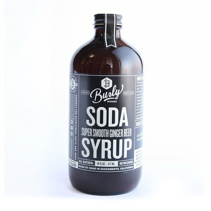 Burly Super Smooth Ginger Beer Soda Syrup 473ml - Uptown Spirits