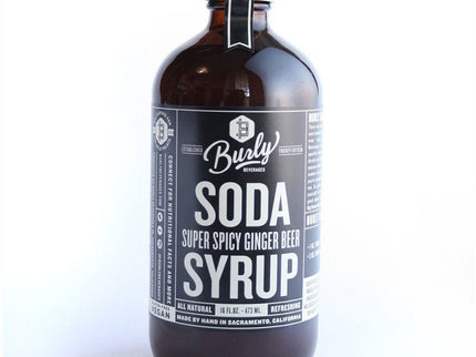 Burly Super Spicy Ginger Beer Syrup 473ml - Uptown Spirits