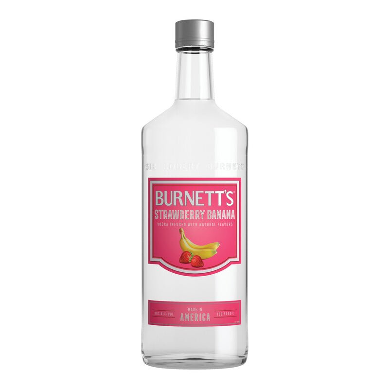 Burnetts Strawberry Banana Flavored Vodka 750ml - Uptown Spirits