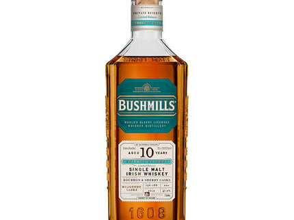 Bushmills 10 Year Private Reserve Bordeaux Cask Irish Whisky 750ml - Uptown Spirits