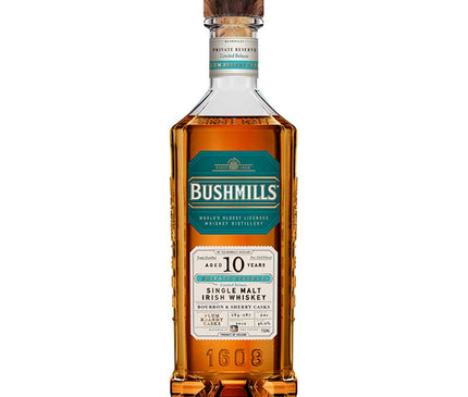 Bushmills 10 Year Private Reserve Plum Brandy Cask Irish Whisky 750ml - Uptown Spirits