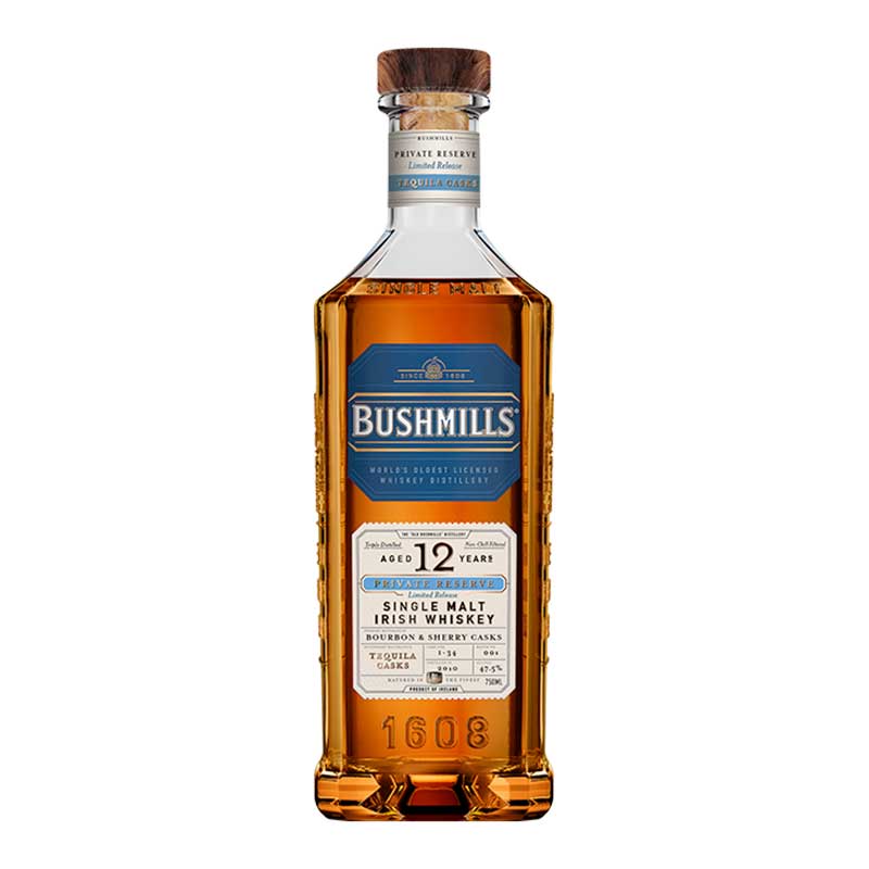 Bushmills 12 Year Private Reserve Tequila Cask Irish Whisky 750ml - Uptown Spirits