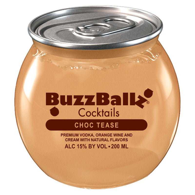 BuzzBallz Choc Tease Cocktails Full Case 24/187ml - Uptown Spirits