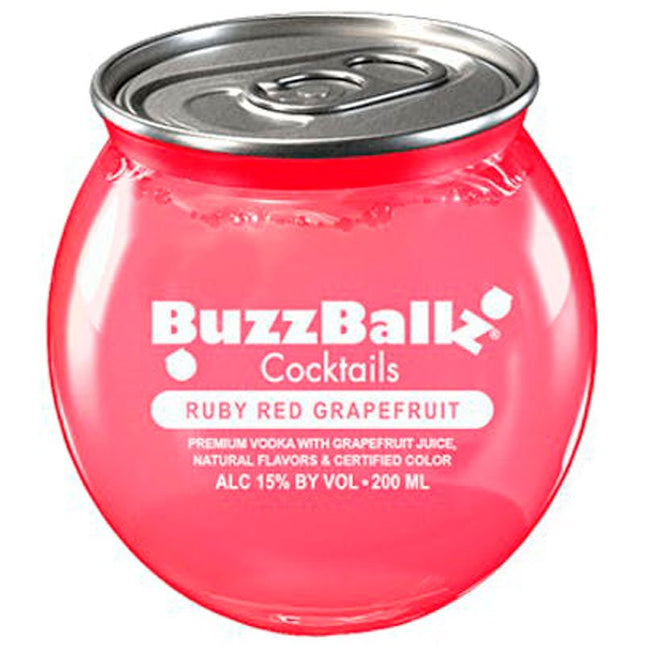 BuzzBallz Ruby Red Grapefruit Cocktails 200ml - Uptown Spirits