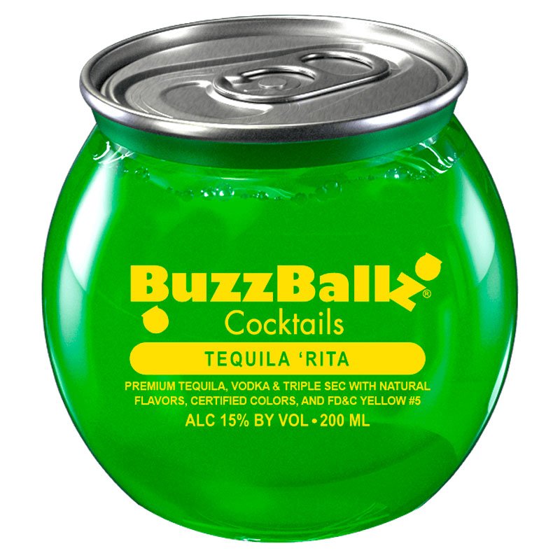 BuzzBallz Tequila Rita Cocktails Full Case 24/200ml - Uptown Spirits