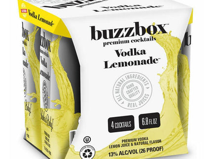 Buzzbox Lemonade Vodka Cocktails 4/200ml - Uptown Spirits