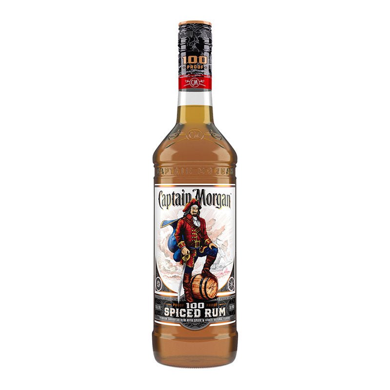 Captain Morgan 100 Proof Spiced Rum 750ml - Uptown Spirits