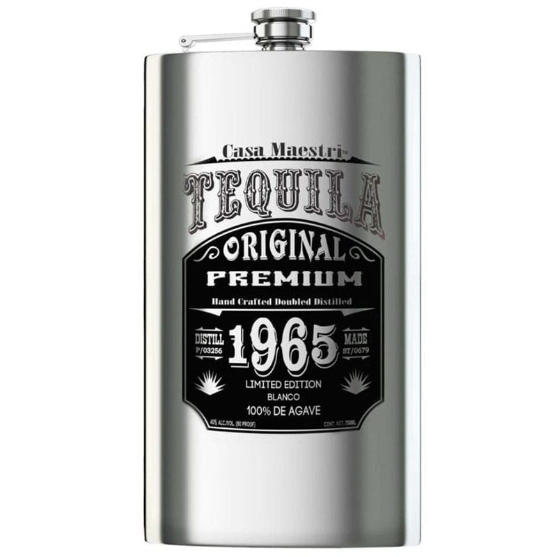 Casa Maestri Flask Edition Blanco Tequila 750ml - Uptown Spirits