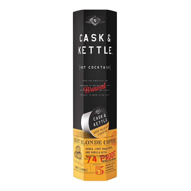 Cask & Kettle Hot Blonde Coffee Hot Cocktail 5/40ml - Uptown Spirits