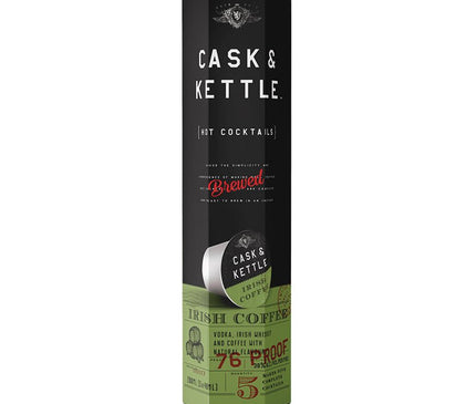 Cask & Kettle Irish Coffee Hot Cocktail 5/40ml - Uptown Spirits