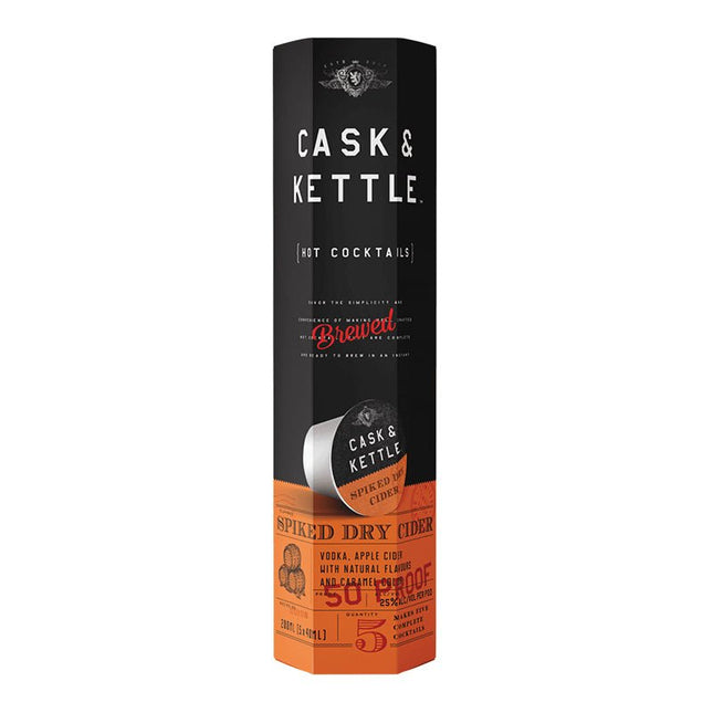 Cask & Kettle Spiked Dry Cider Hot Cocktail 5/40ml - Uptown Spirits