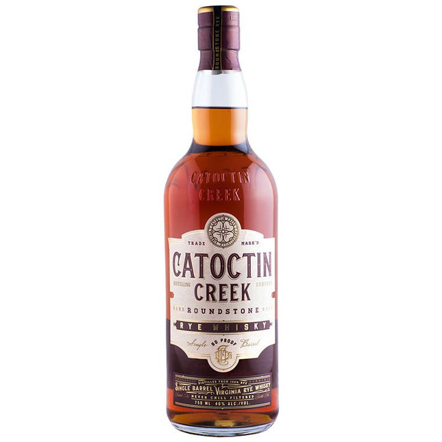 Catoctin Creek Roundstone 80 Proof Rye Whisky 750ml - Uptown Spirits