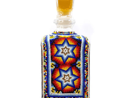 Cava De Oro Estrella Doble Arte Huichol Extra Anejo Tequila 750ml - Uptown Spirits