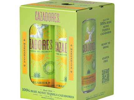 Cazadores Margarita Agave Tequila Full Case 24/355ml - Uptown Spirits