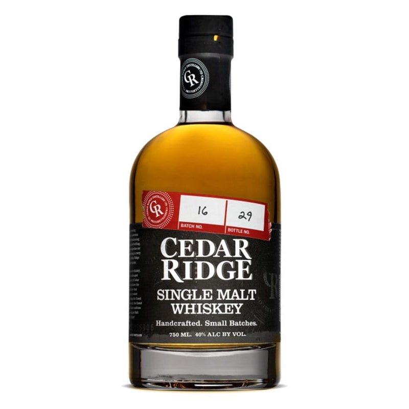 Cedar Ridge Single Malt Whiskey 750ml - Uptown Spirits