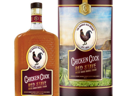 Chicken Cock Red Stave Bourbon Whiskey 750ml - Uptown Spirits