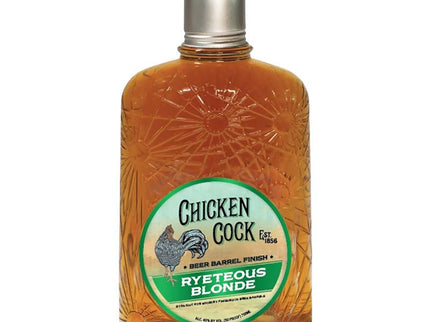 Chicken Cock Ryeteous Blonde Rye Whiskey 750ml - Uptown Spirits